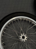 Surron Ultra Bee 17" Supermoto Wheelset - Black/Chrome Finish