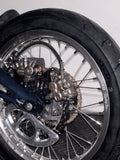 Talaria XXX / MX4, MX3, Sting - Supermoto Wheelset (Thick/Wide) - Chrome Silver