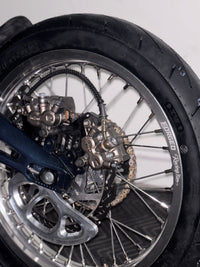 Talaria XXX / MX4, MX3, Sting - Supermoto Wheelset (Thick/Wide) - Chrome Silver