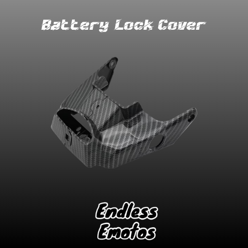 Battery Lock Cover Carbon FIber (For Light Bee X/S