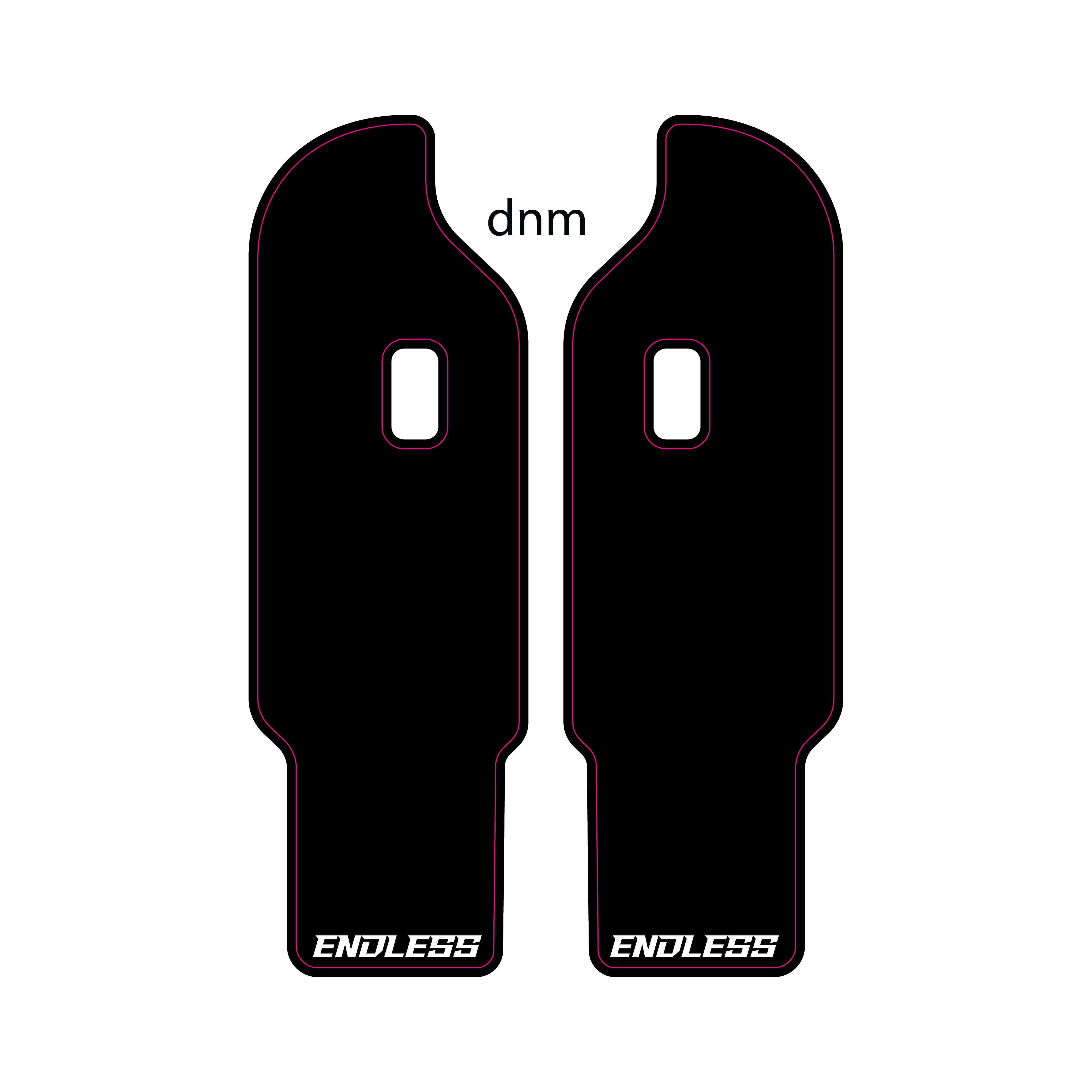 DNM Fork Guard Decals