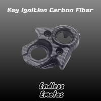 Key Ignition Cover Carbon Fiber-Style or T6-6061 Aluminum (For Light Bee X/S