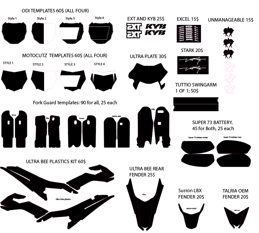 Decal Templates