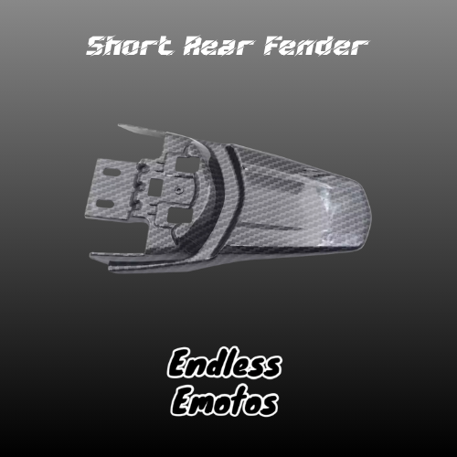 Long or Short Rear Fender Carbon Fiber (For Light Bee X/S