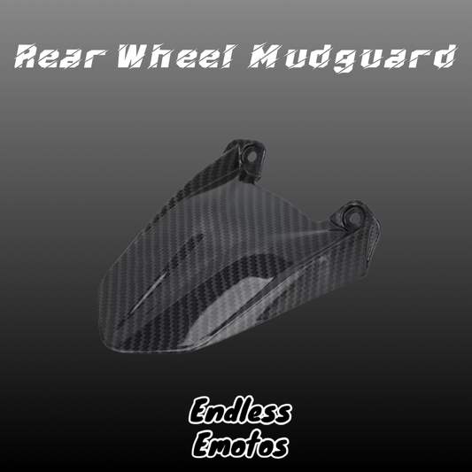 Talaria MX3/4/5 Carbon Fiber Rear Wheel Mudguard