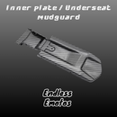 Inner Plate / Underseat Mudguard Carbon Fiber (For Light Bee X/S