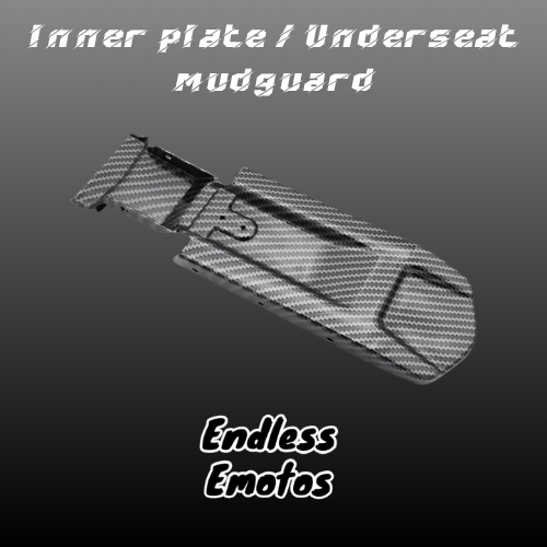 Inner Plate / Underseat Mudguard Carbon Fiber (For Light Bee X/S