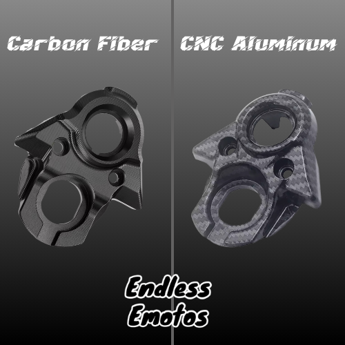 Key Ignition Cover Carbon Fiber-Style or T6-6061 Aluminum (For Light Bee X/S