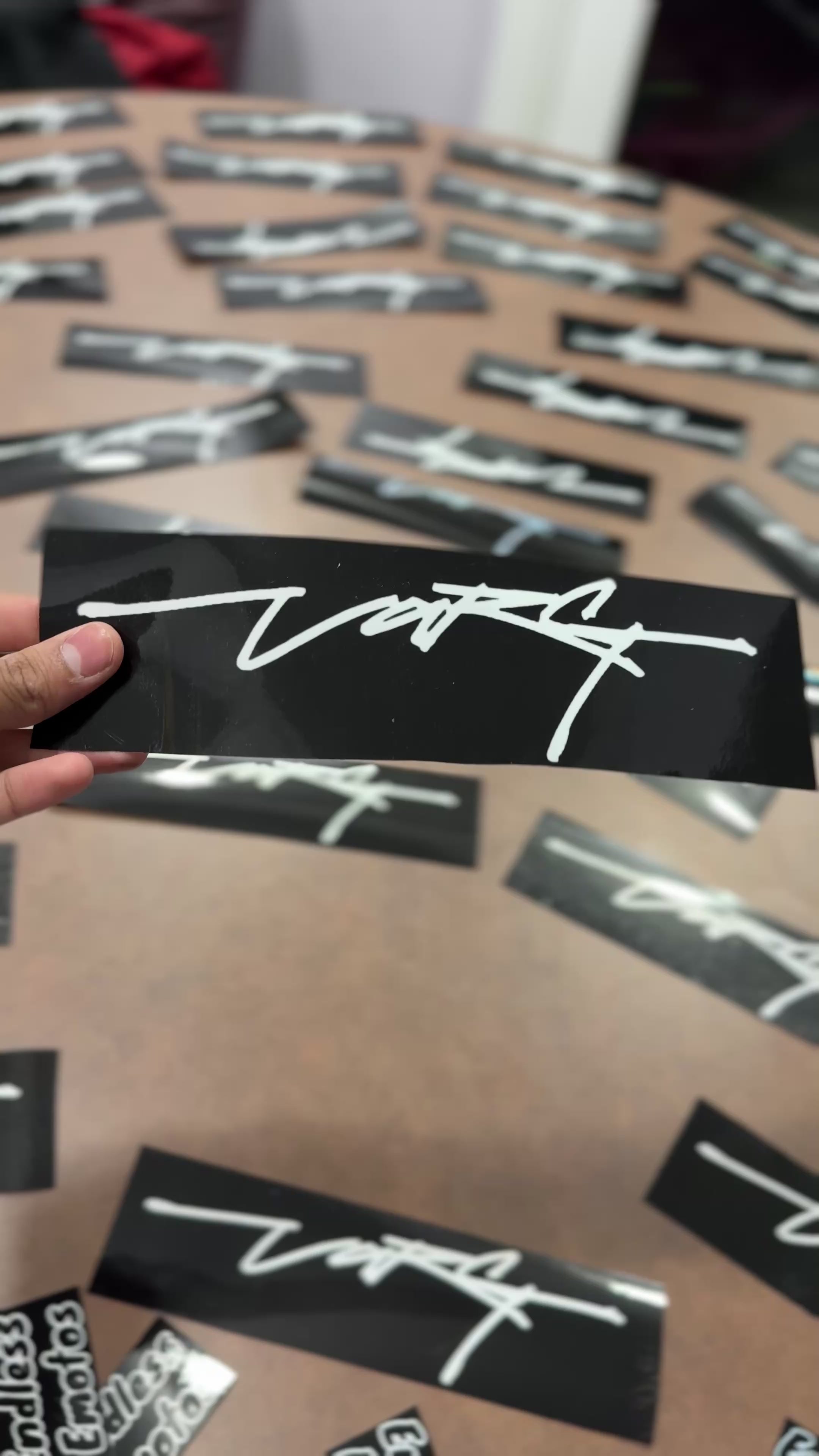 STARK VARG Sticker for Tuttio logo (TWO PACK)