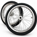 17-Inch CST Chrome LBX / E-Ride Supermoto Kit