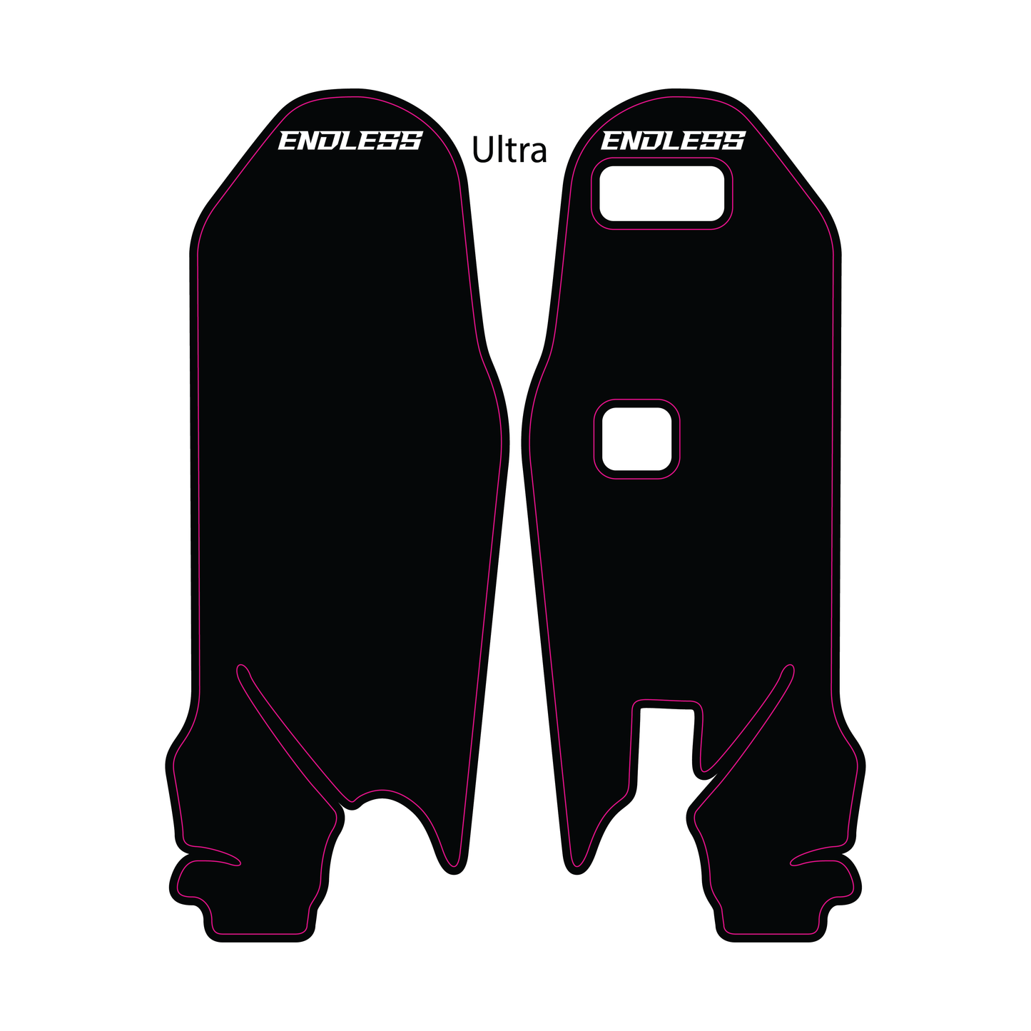 Ultra Bee Fork Guard Decals