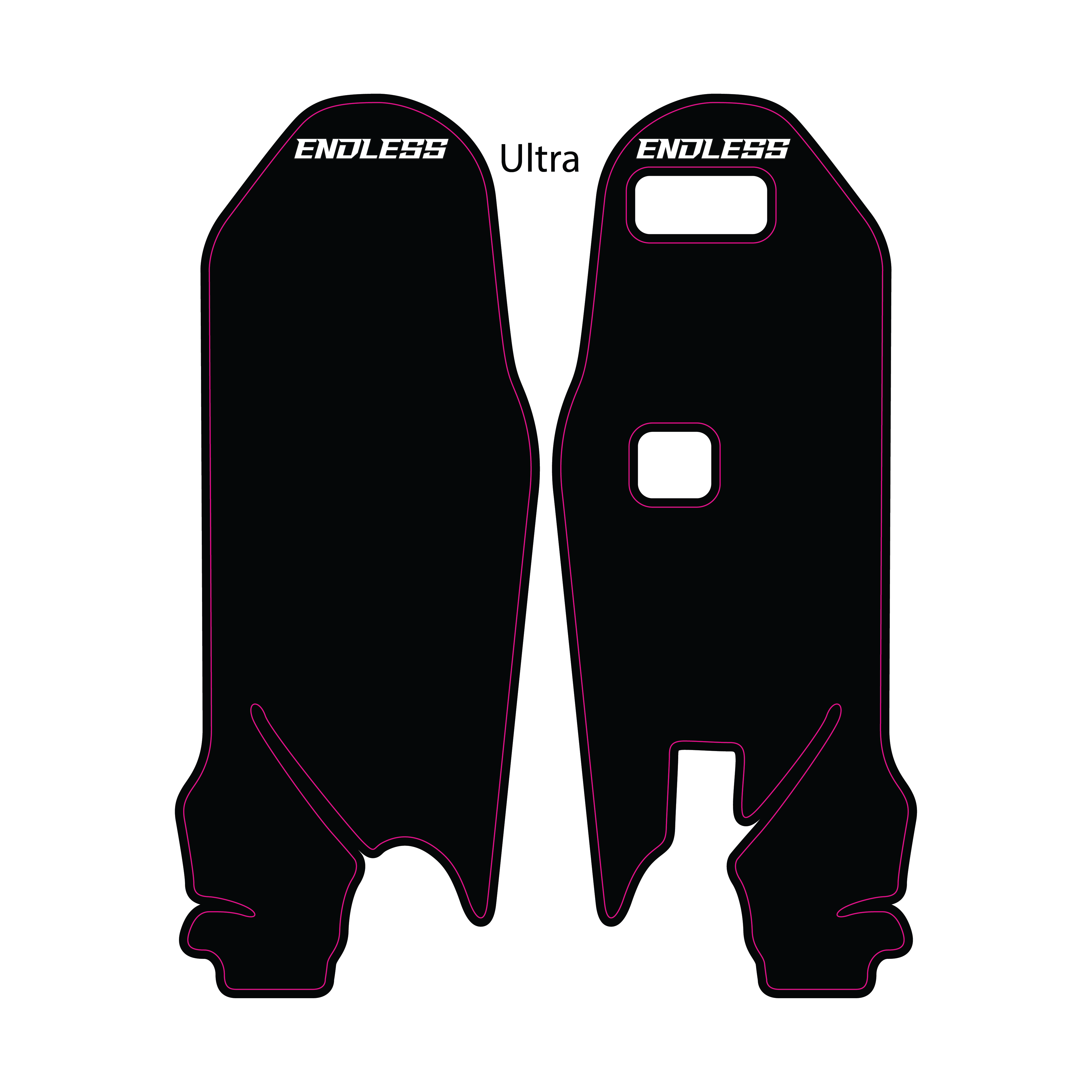 Ultra Bee Fork Guard Decals